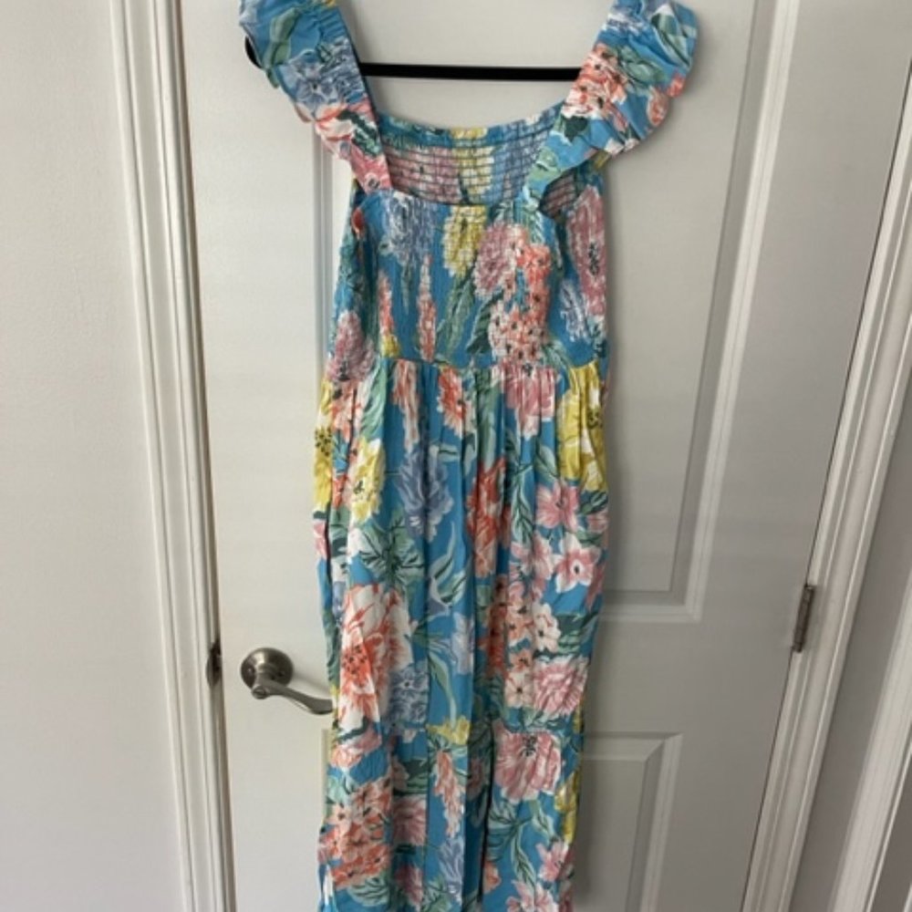 Loft Floral Maxi Dress